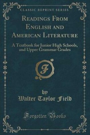 Cover of Readings from English and American Literature