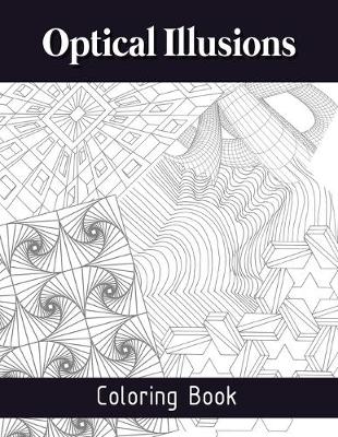 Book cover for Optical Illusions Coloring Book