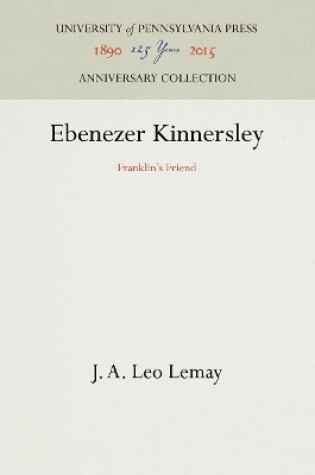 Cover of Ebenezer Kinnersley