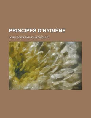 Book cover for Principes D'Hygiene