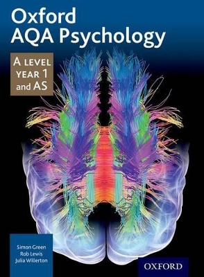 Book cover for Oxford AQA Psychology A Level: Year 1 and AS