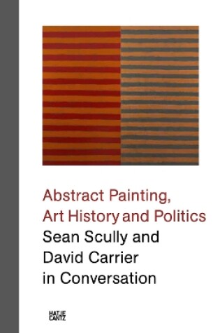 Cover of Sean Scully and David Carrier in Conversation