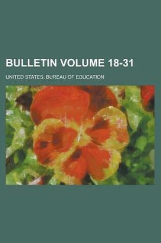 Cover of Bulletin Volume 18-31