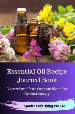 Cover of Essential Oil Recipe Journal Book