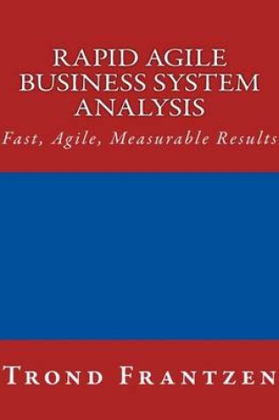 Cover of Rapid Agile Business System Analysis