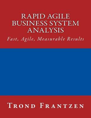 Book cover for Rapid Agile Business System Analysis