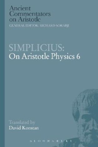 Cover of Simplicius: On Aristotle Physics 6