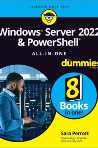 Cover of Windows Server 2022 & PowerShell All-in-One For Dummies