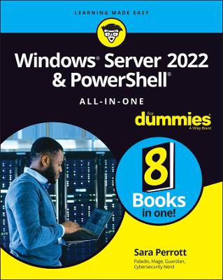 Book cover for Windows Server 2022 & PowerShell All-in-One For Dummies