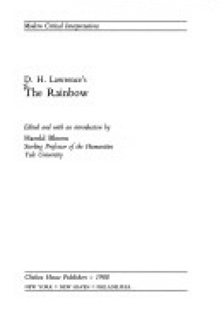 Cover of D.H.Lawrence's "Rainbow"