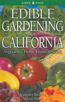 Book cover for Edible Gardening for California