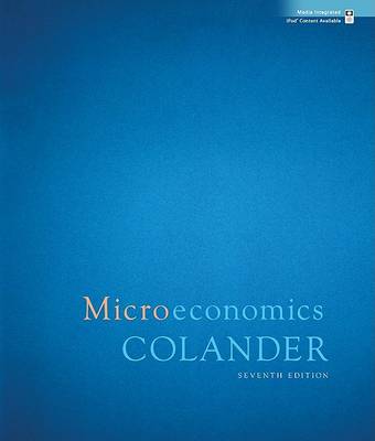 Book cover for Microeconomics