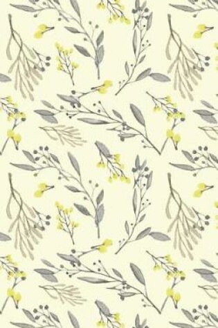 Cover of Yellow Blossoms - Lined Notebook with Margins - 5