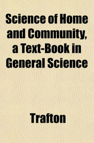 Cover of Science of Home and Community, a Text-Book in General Science