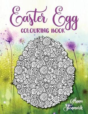 Book cover for Easter Egg Colouring Book