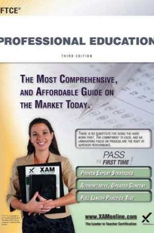 Cover of FTCE Professional Education Teacher Certification Study Guide Test Prep