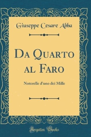 Cover of Da Quarto Al Faro