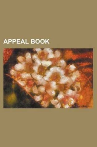 Cover of Appeal Book