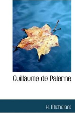 Cover of Guillaume de Palerne