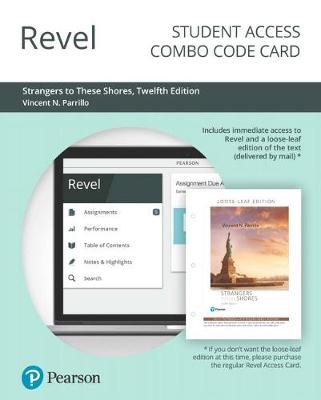 Book cover for Revel for Strangers to These Shores -- Combo Access Card