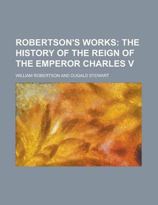 Book cover for Robertson's Works