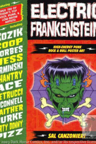 Cover of Electric Frankenstein! High-energy Punk Rock & Roll Poster Art