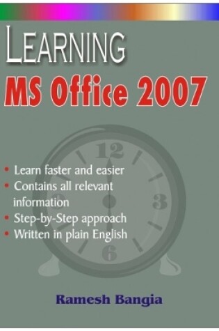 Cover of Learning Ms Office 2007