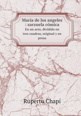 Book cover for María de los angeles