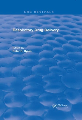 Cover of Respiratory Drug Delivery (1989)