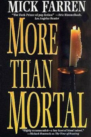 Cover of More Than Mortal