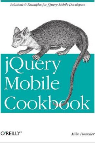 Cover of JQuery Mobile Cookbook