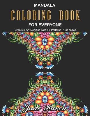 Book cover for Mandalas Coloring Book for Everyone