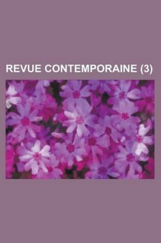 Cover of Revue Contemporaine (3)