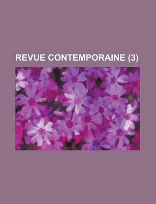 Book cover for Revue Contemporaine (3)