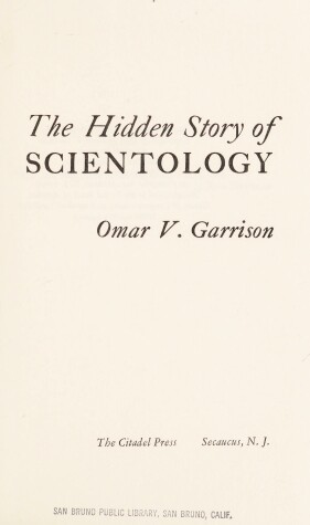 Book cover for The Hidden Story of Scientology