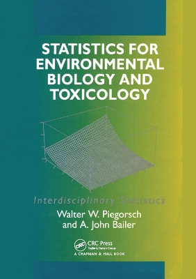 Cover of Statistics for Environmental Biology and Toxicology