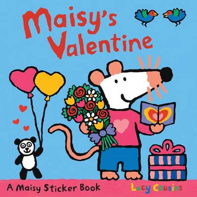 Book cover for Maisy's Valentine Sticker Book