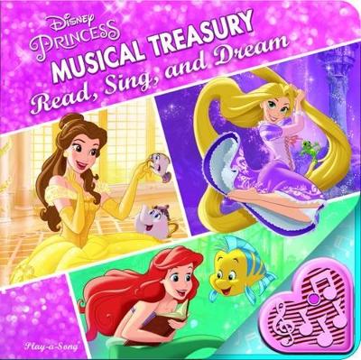 Book cover for Disney Princess: Musical Treasury Read, Sing, and Dream Sound Book