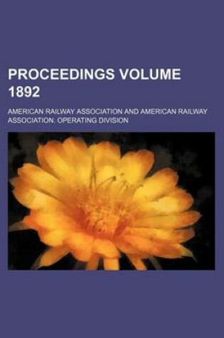 Cover of Proceedings Volume 1892