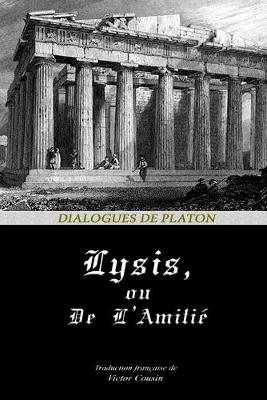 Book cover for LYSIS, ou DE L'AMITIE