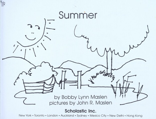 Book cover for Bob Books Kids! Summer