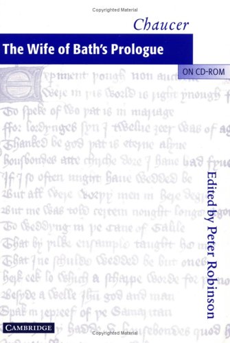 Book cover for Chaucer: The Wife of Bath's Prologue CD-ROM Manual