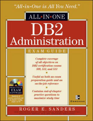 Book cover for DB2 Administration All-in-one Exam Guide