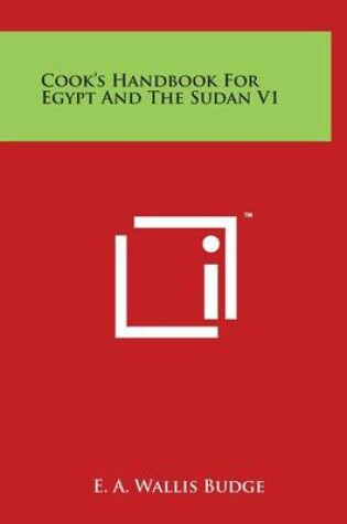 Cover of Cook's Handbook For Egypt And The Sudan V1
