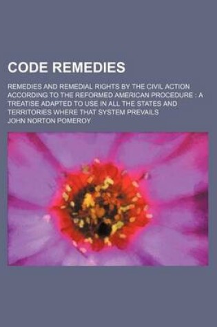 Cover of Code Remedies; Remedies and Remedial Rights by the Civil Action According to the Reformed American Procedure a Treatise Adapted to Use in All the States and Territories Where That System Prevails