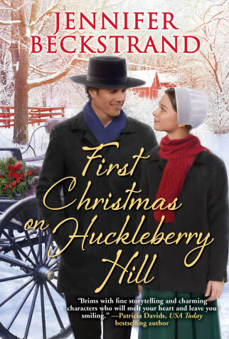 Book cover for First Christmas on Huckleberry Hill
