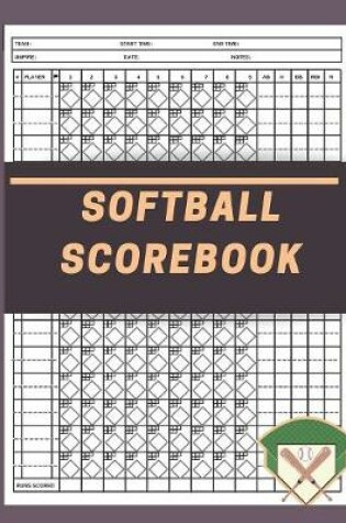 Cover of Softball Scorebook