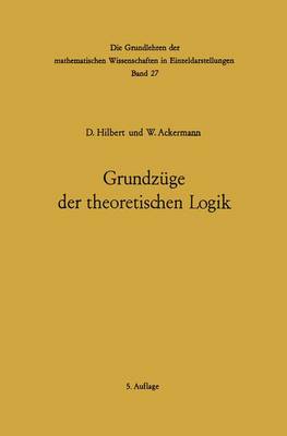 Cover of Grundz GE Der Theoretischen Logik