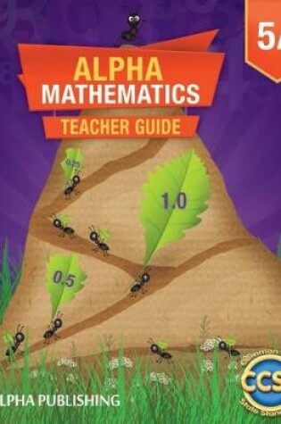 Cover of Alpha Math Grade 5 Teacher Guide