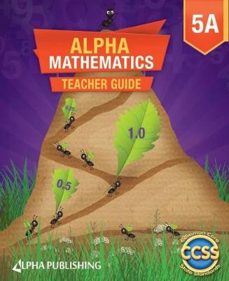 Book cover for Alpha Math Grade 5 Teacher Guide